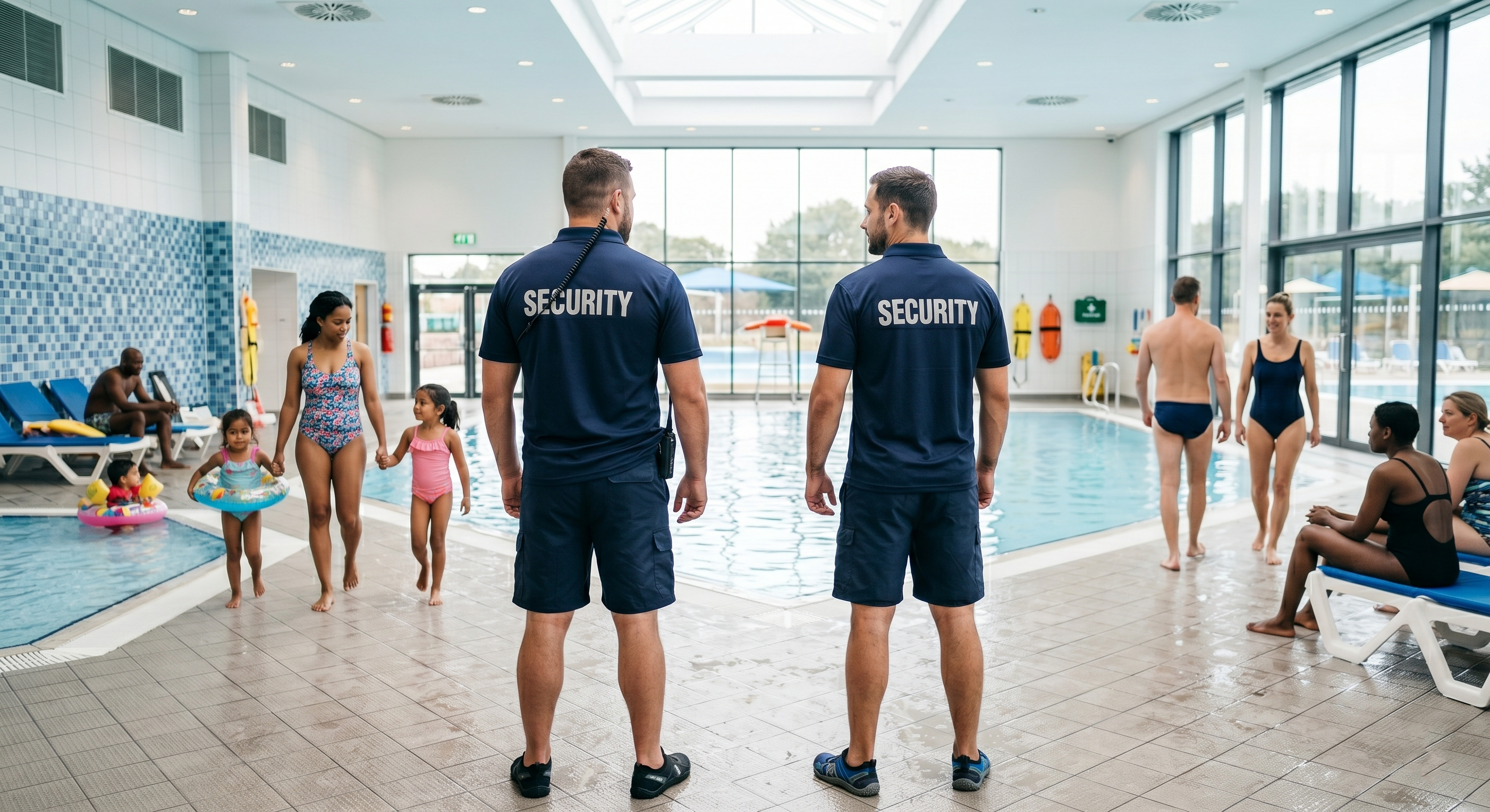 Sicherheit für Schwimmbäder